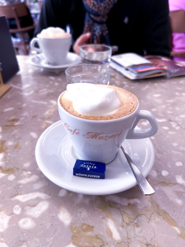 Café Mozart à Vienne
